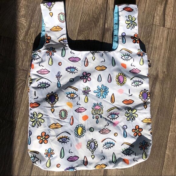 Moschino Cheap & Chic So Real Fragrance patterned Tote Shopper Bag Purse - Picture 3 of 6